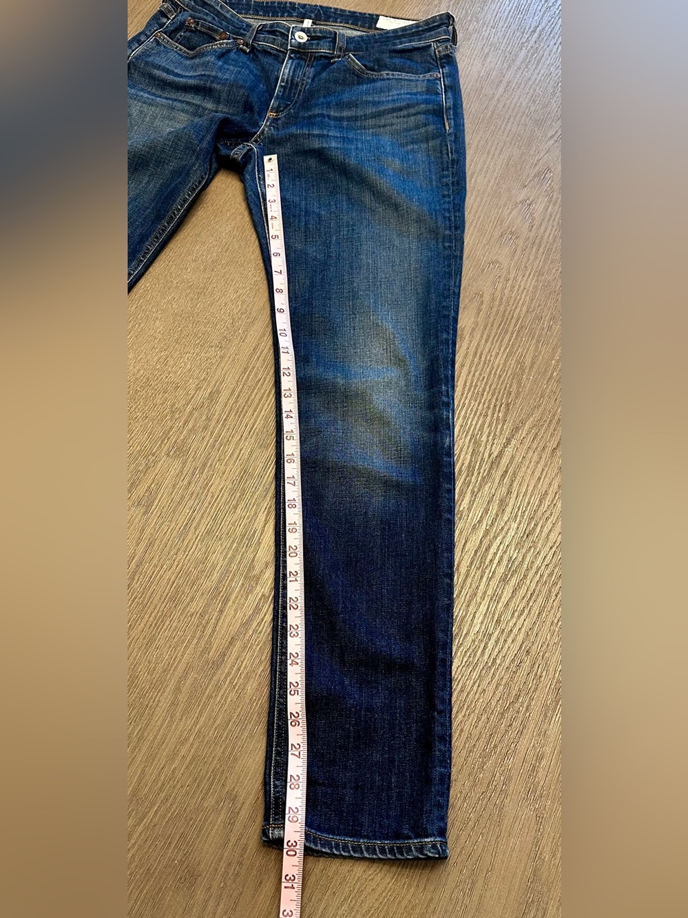 Rag & Bone Dre Low Rise Slim Boyfriend Jeans 26 Donovan Wash Made USA - Picture 8 of 10